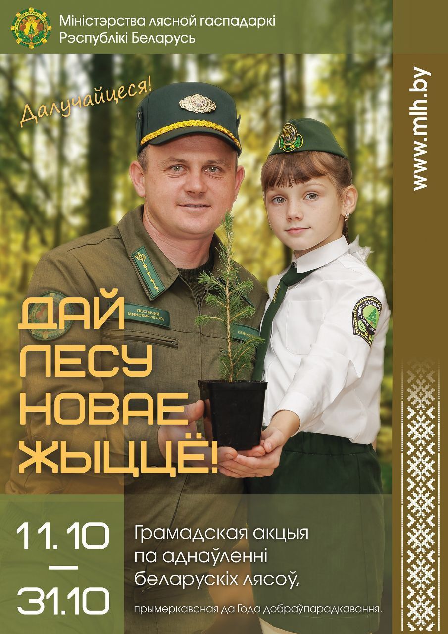 Итоги акции "Дай лесу новае жыццё!"